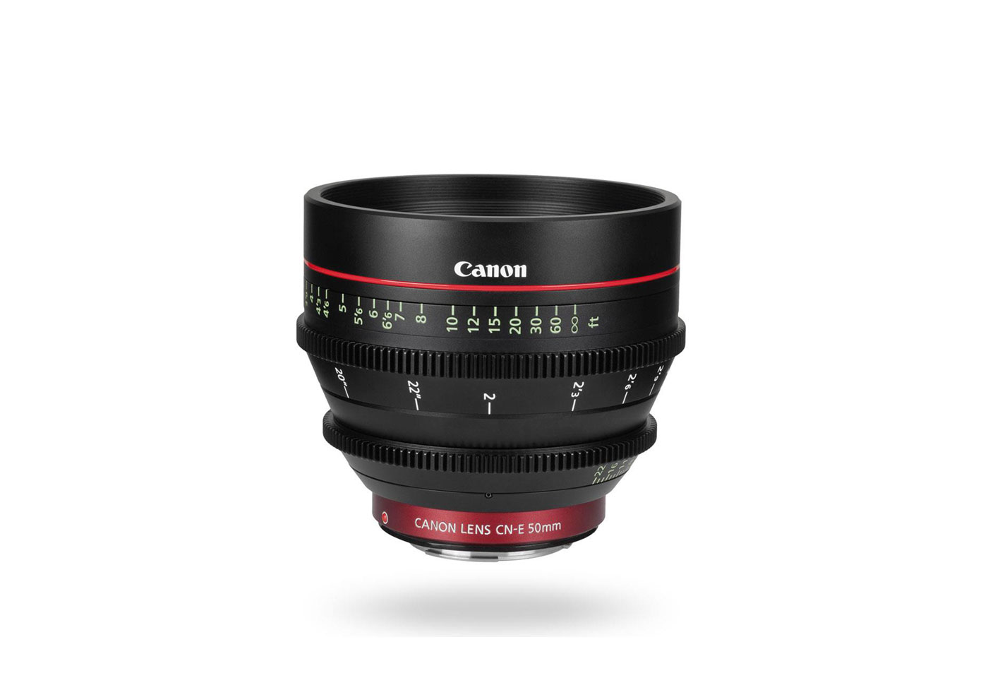 CN-E 50mm T1.3 L F cinema prime lens | Canon Australia