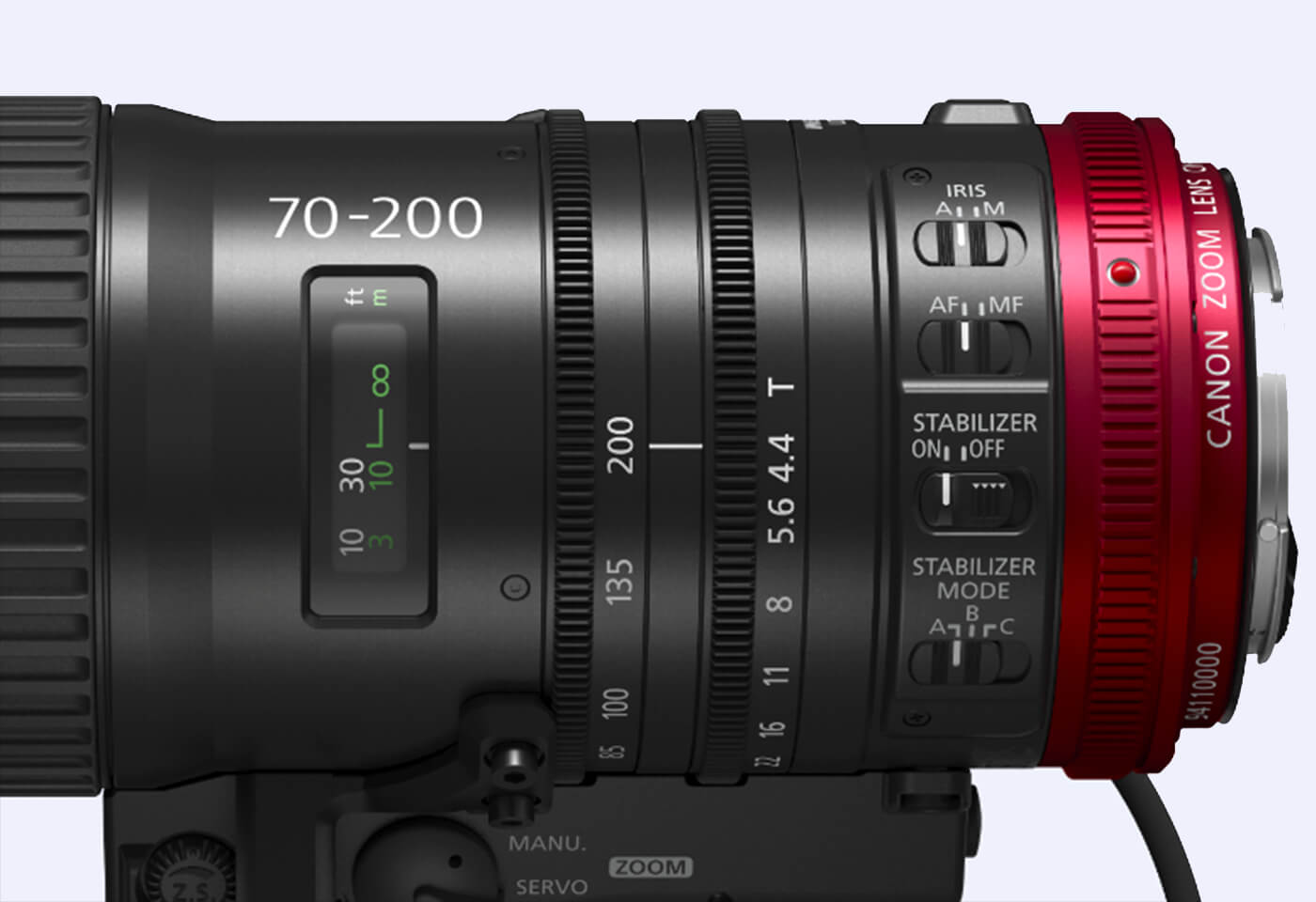 CN-E 70-200mm T4.4 L IS KAS S | Canon Australia