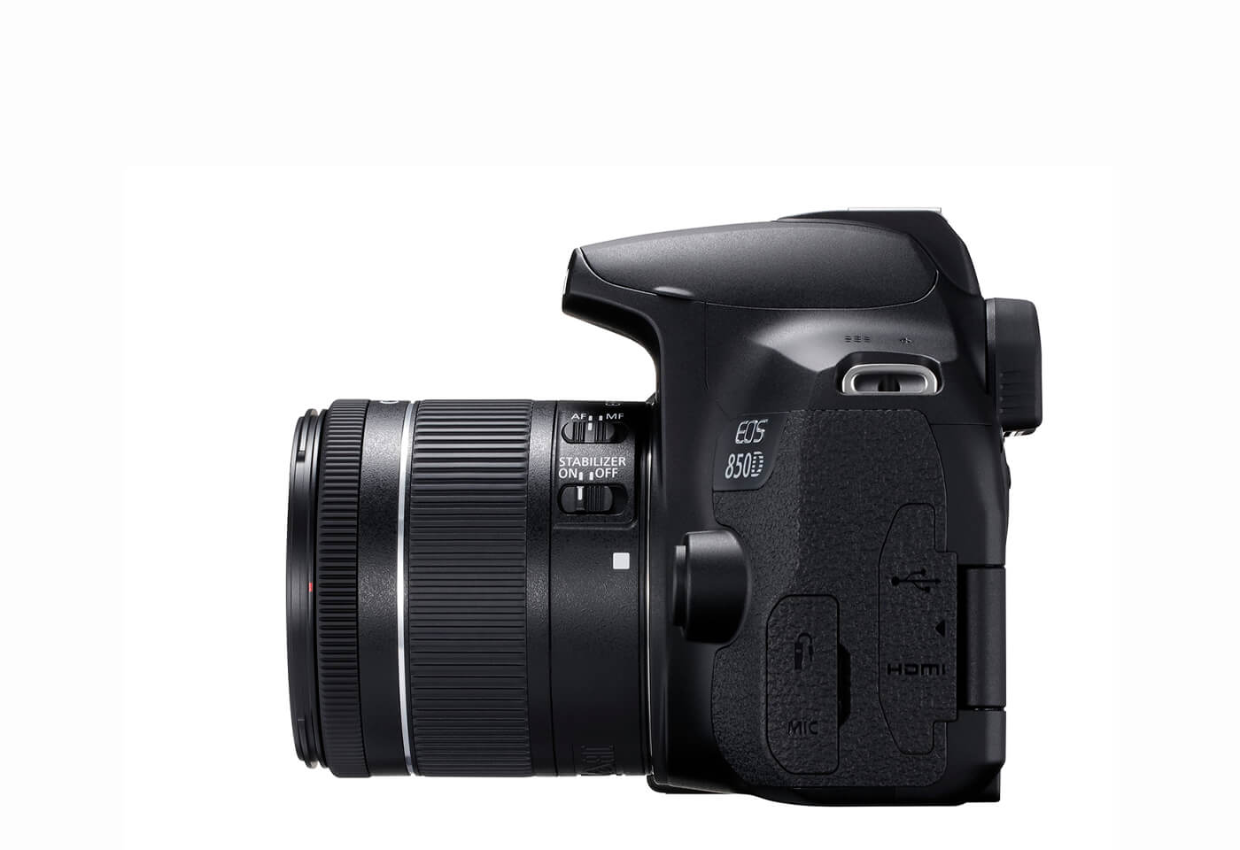 Side profile image of EOS 850D