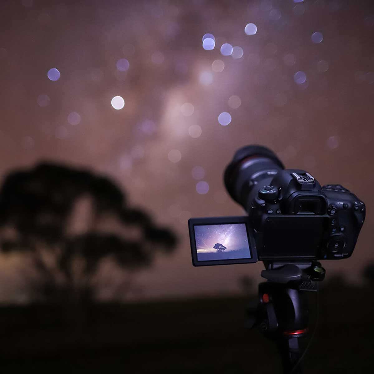 Astrophotography using a Canon DSLR camera