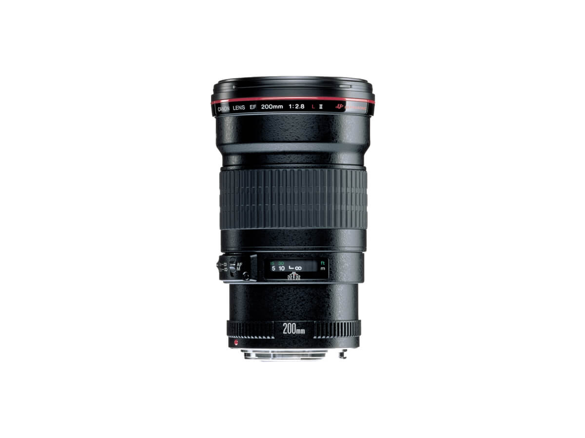 Canon EF 200mm f2-8 L USM lens