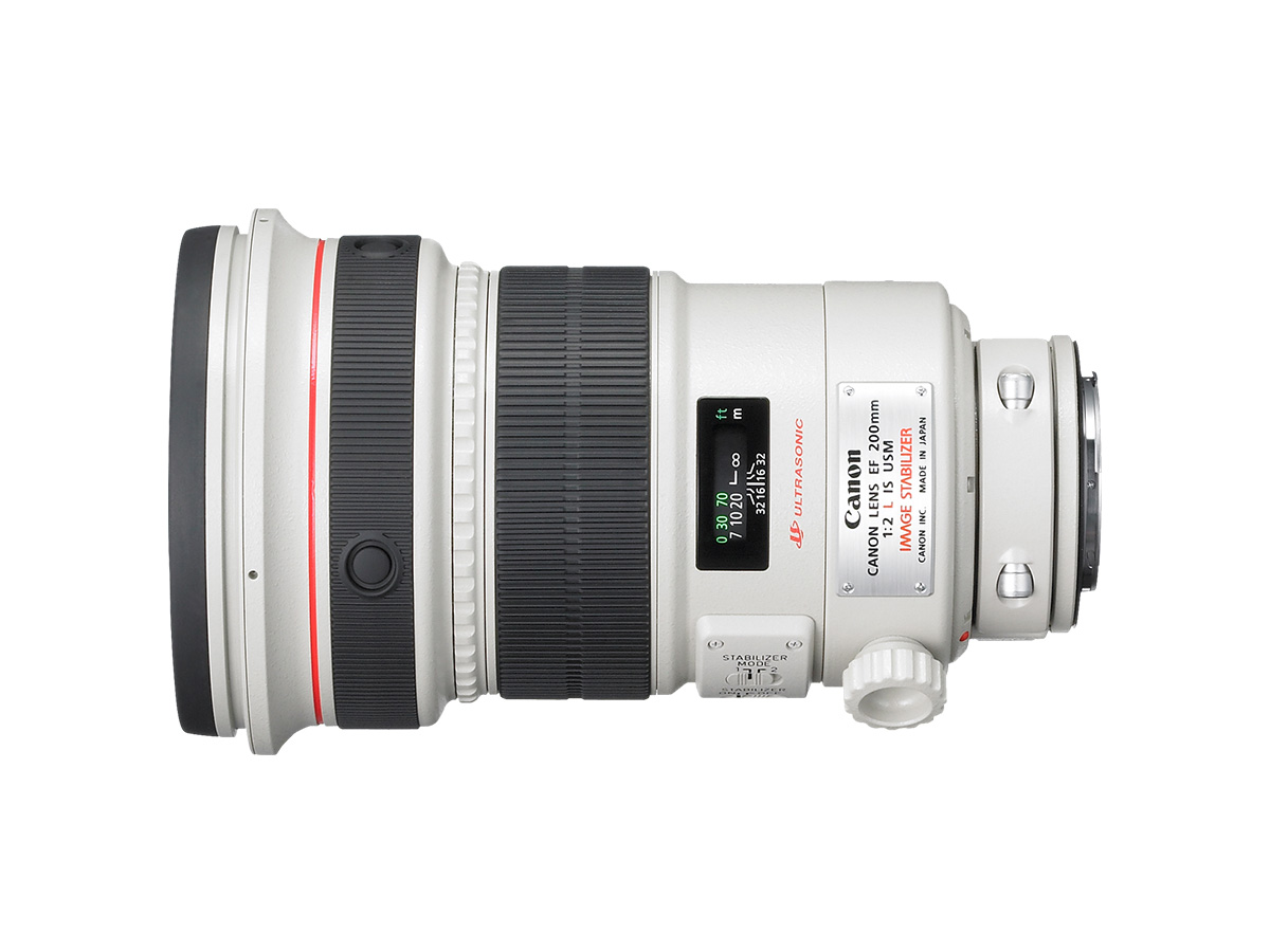 EF 200mm f/2L IS USM lens