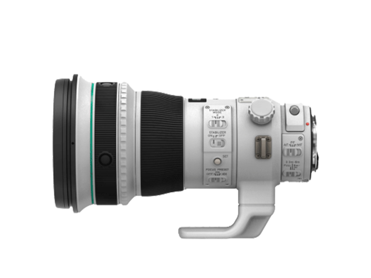 Side View of Canon EF 400mm f/4 DO IS II USM lens