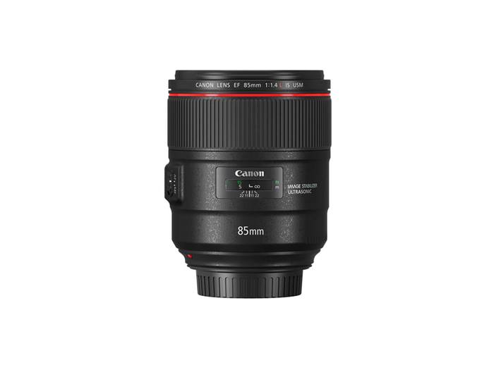 EF 85mm f 1.4L IS USM front view