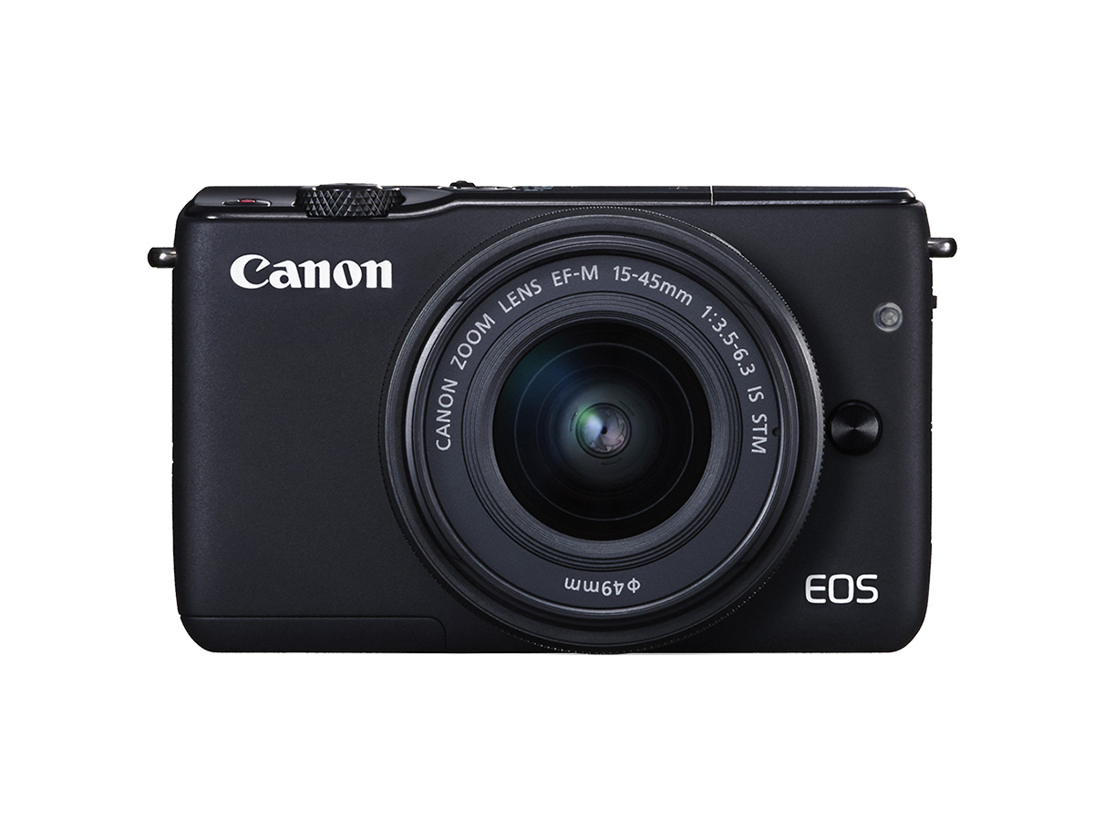 Canon Front of EOS M10 mirrorless compact camera