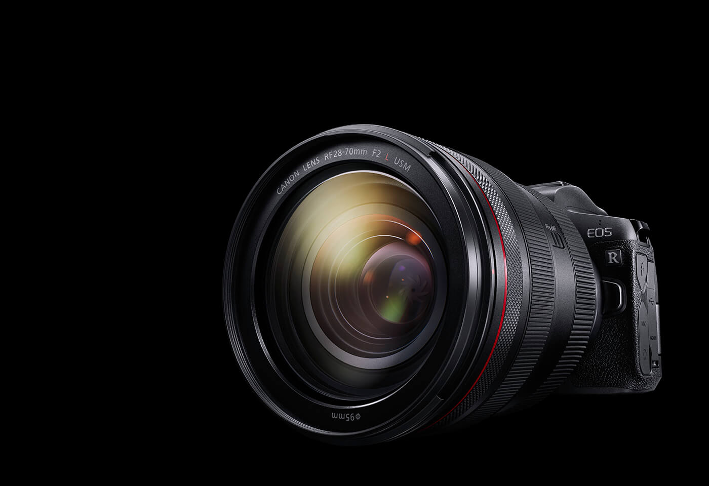 Product image of RF 28-70mm f/2L USM and EOS R