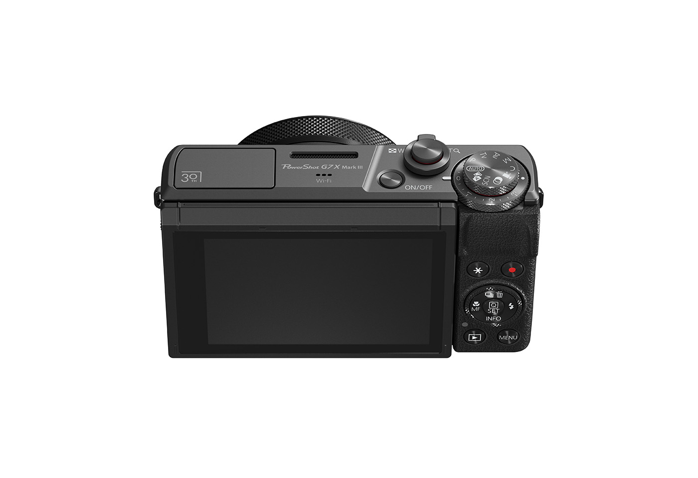 G7 X Mark III Camera - Back View