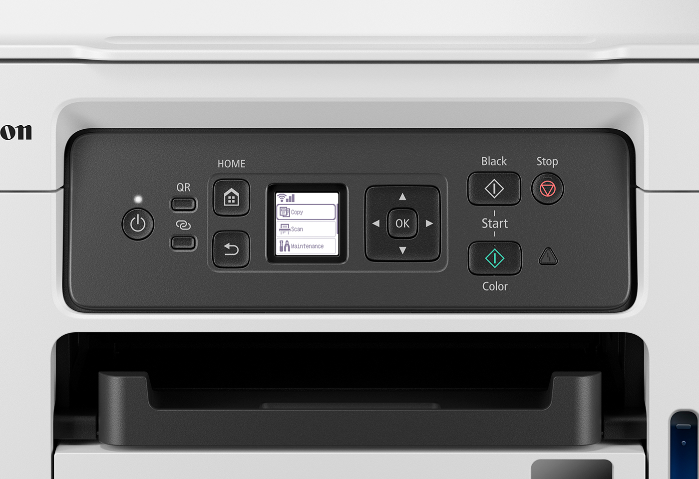 GX3060's 1.35" LCD screen allows you to operate your printer and complete all printing tasks with ease