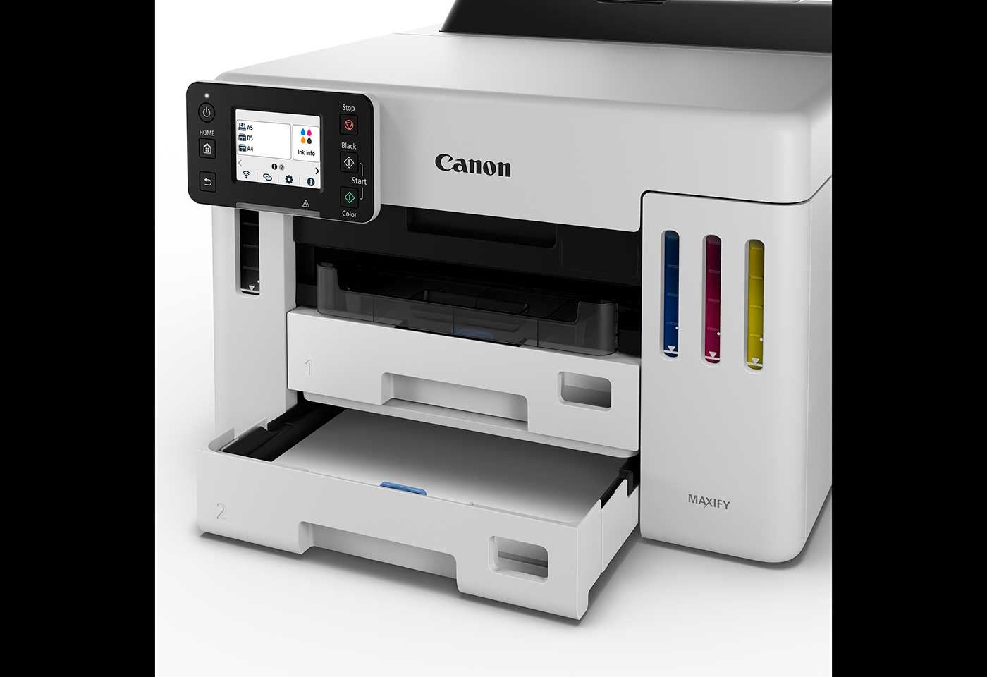 Up close product image of MAXIFY GX5560 MegaTank printer
