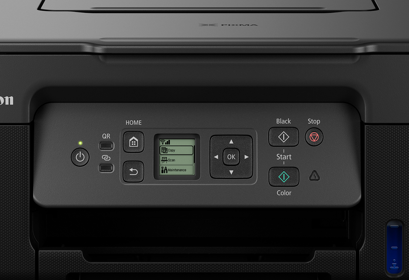 G3670's 1.35" LCD screen allows you to operate your printer and complete all printing tasks with ease