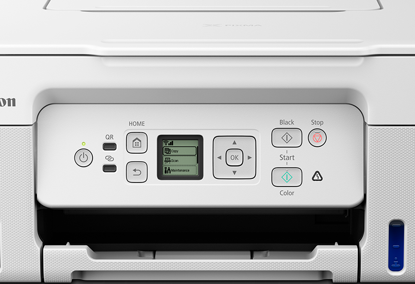 The 1.35" LCD screen allows you to operate your printer and complete all printing tasks with ease