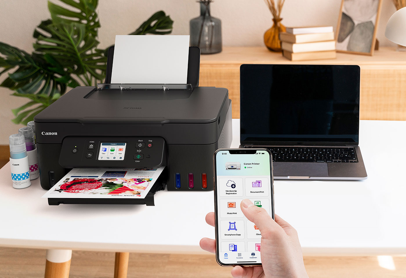 PIXMA G3690 MegaTank mobile application