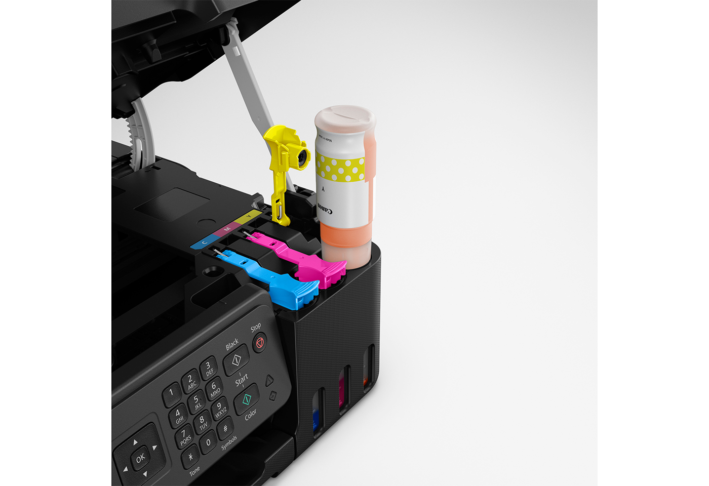 PIXMA G4670 MegaTank easy bottle color