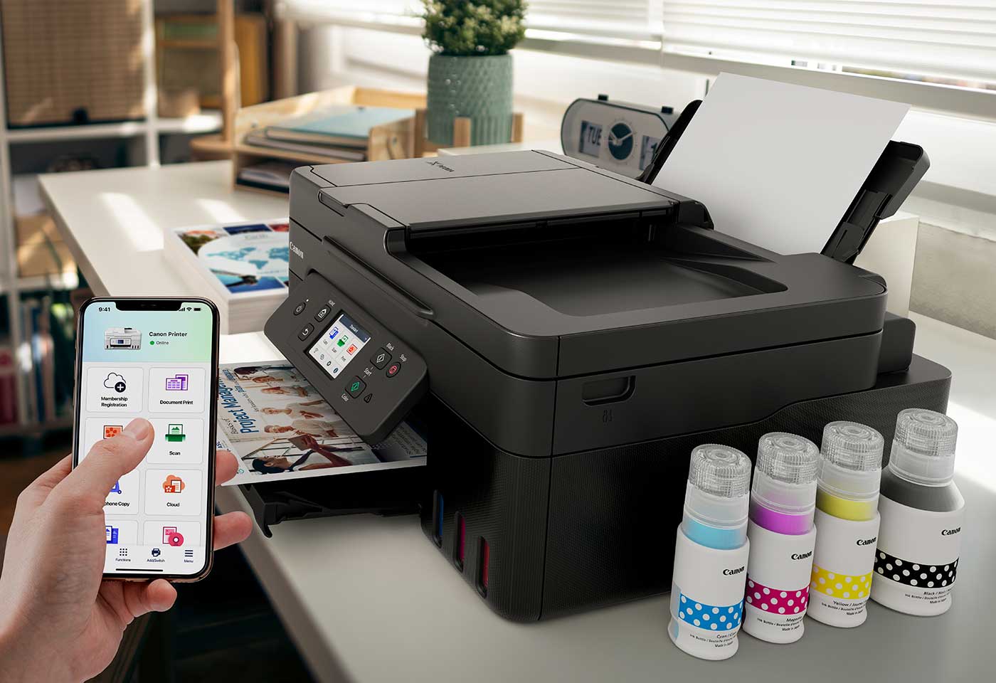 PIXMA G4680 MegaTank mobile application