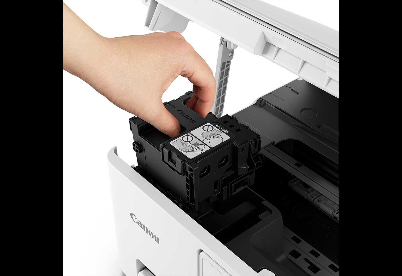 Image of PIXMA TS7760 HOME printer with maintenance cartridge