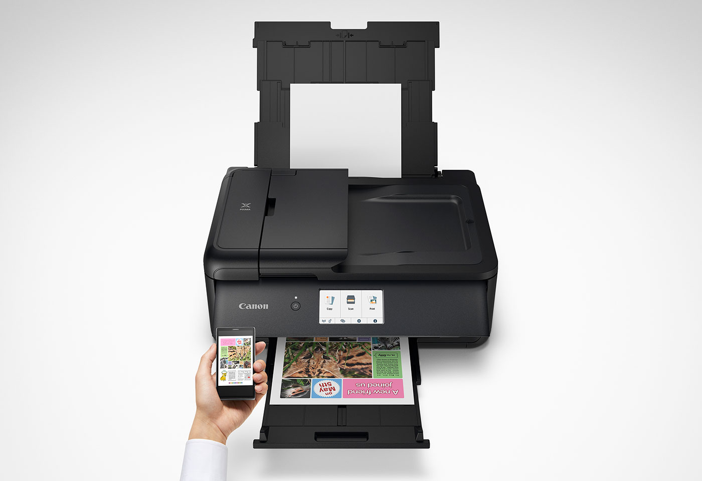 TS9560a connected to mobile