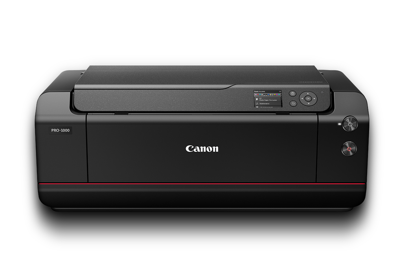 PIXMA PRO-1000 black front shadow