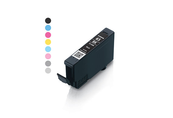 Image of CL-651 ink cartridge with its different colours