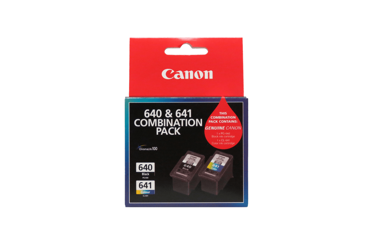 PG-640 Black and CL-641 Color Standard Combination Pack