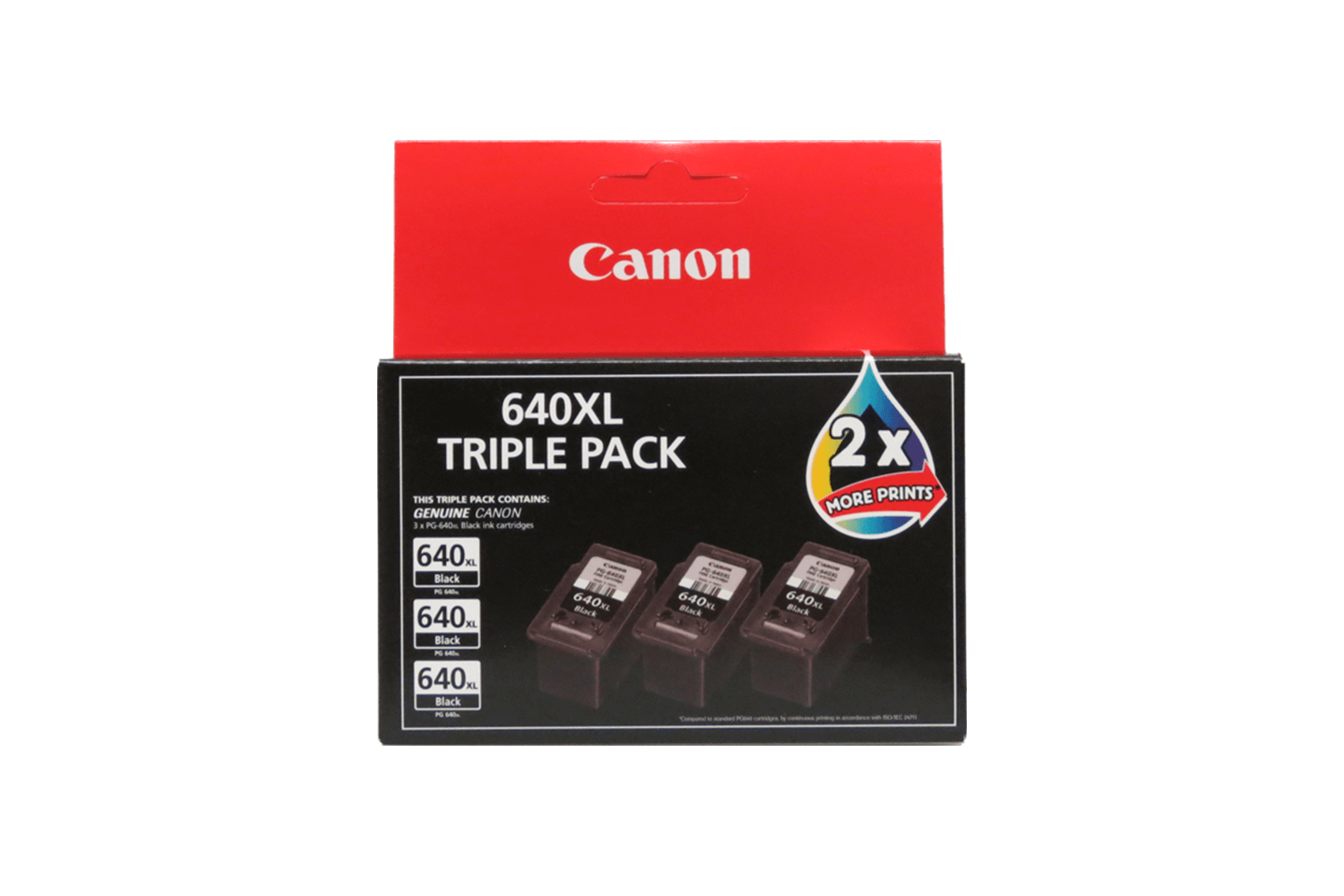 PG-640 Black XL Triple pack