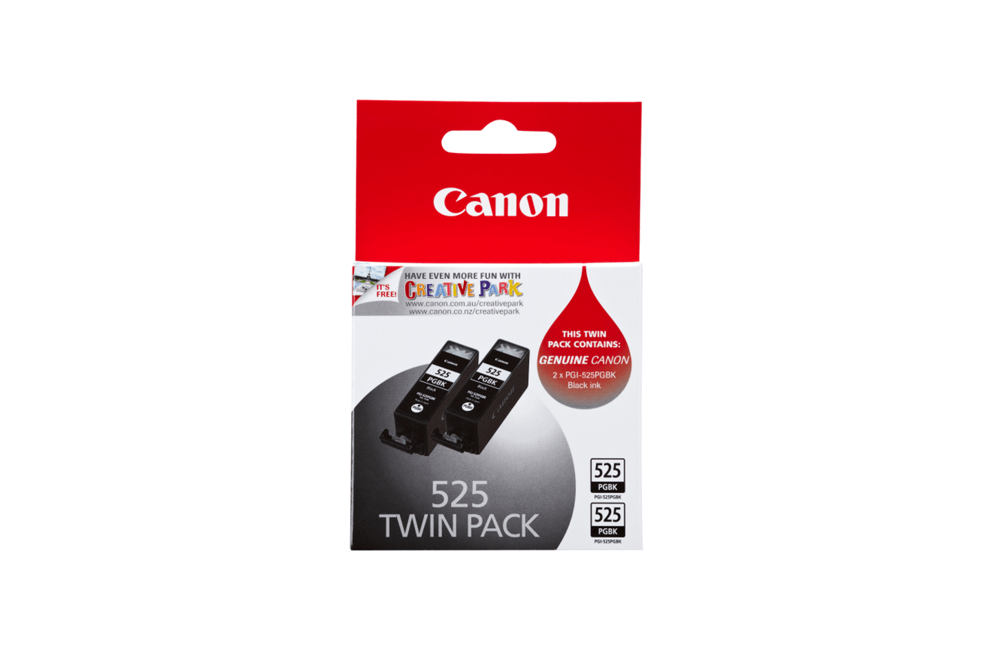 PGI-525 Black Standard Twin Pack