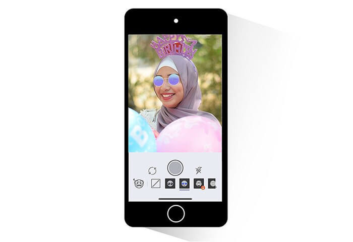 Augmented reality filters and face tracking technology
