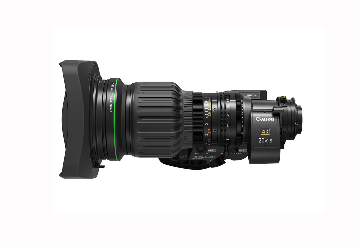 Right side profile product image of CJ20ex5B IASE S Broadcast Lens