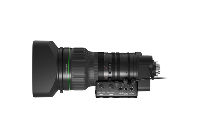 Left side profile product image of CJ45eX9.7B IASE-V H Broadcast Lens