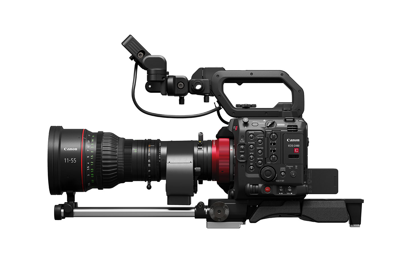 Bottom profile image of the CN5 x 11 IAS T lens