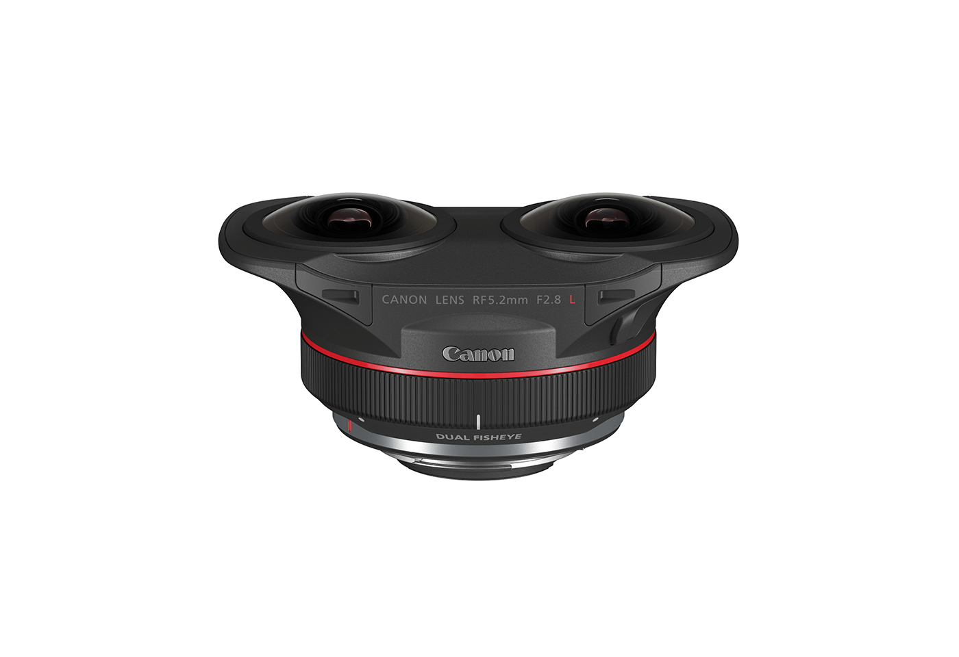 Side view of Canon EF 8-15mm f/4L Fisheye USM lens