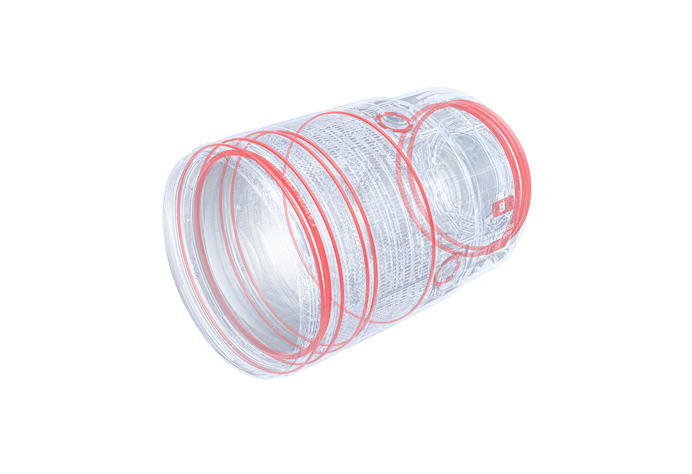 Inside look of the RF 135mm f/1.8L IS USM prime lens