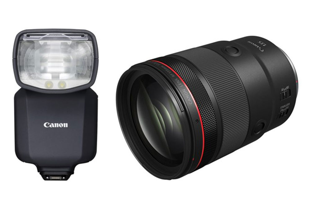 Product image of the Canon SPEEDLITE EL-5 & RF 135mm f/1.8L IS USM