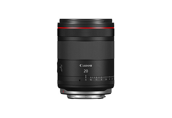 Front profile image of RF 20mm f/1.4L VCM prime lens