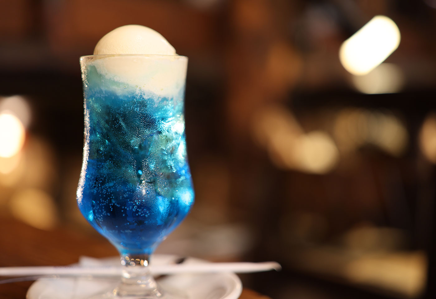 Image of a cool dessert captured with RF-50mm f/1.4L VCM lens