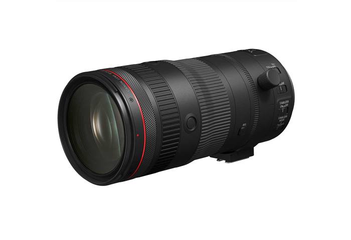Front slant profile image of RF 24-105mm f/2.8L IS USM Z lens