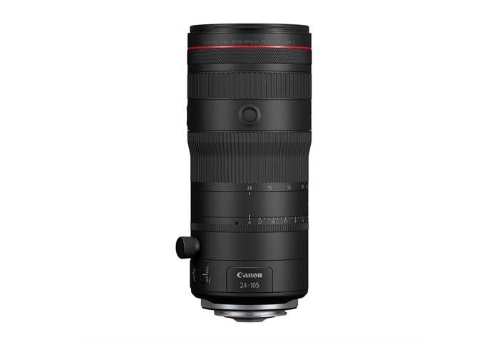 Side profile image of RF 24-105mm f/2.8L IS USM Z standard zoom lens