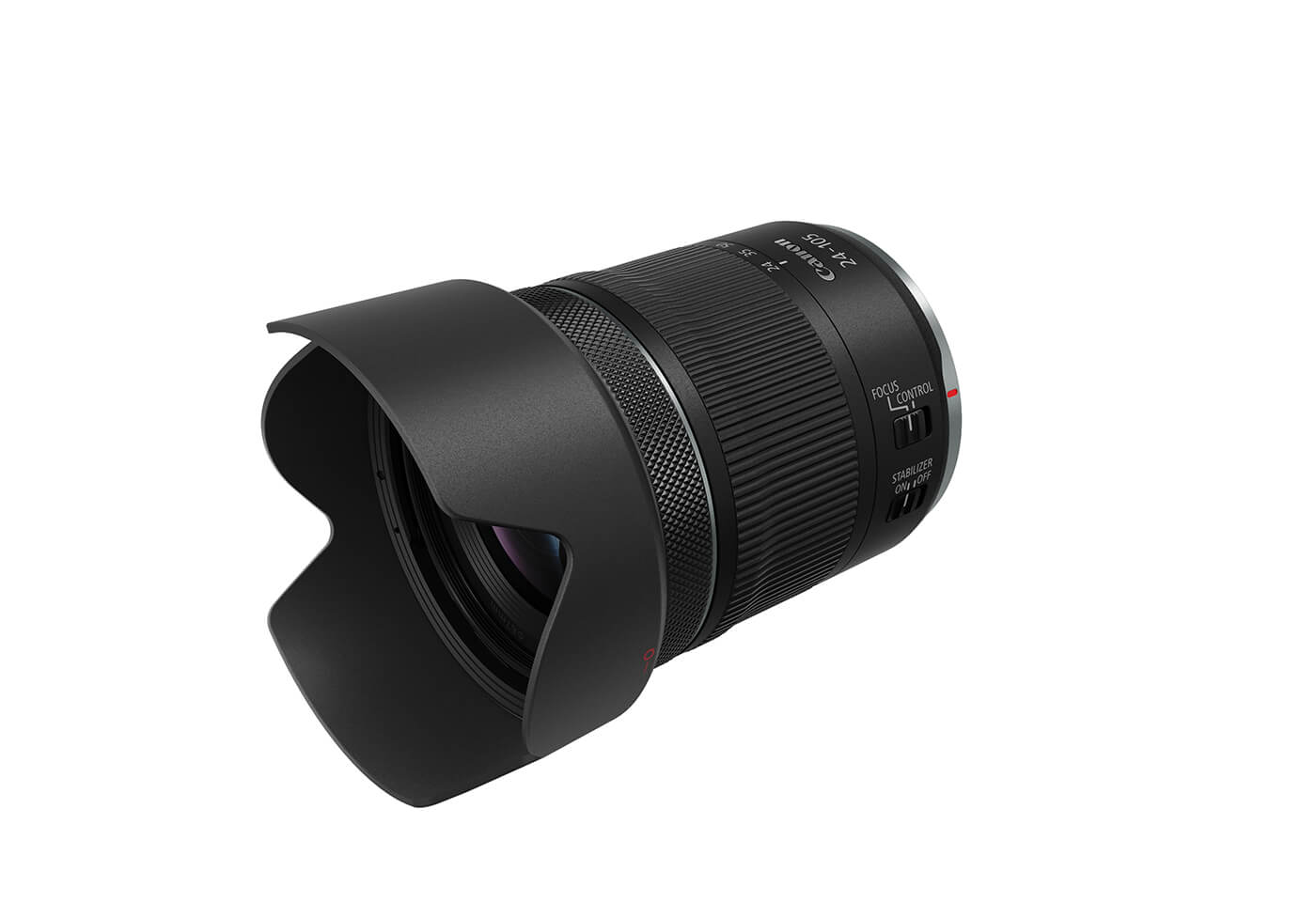 RF 24-105mm f/4-7.1 IS STM with Hood