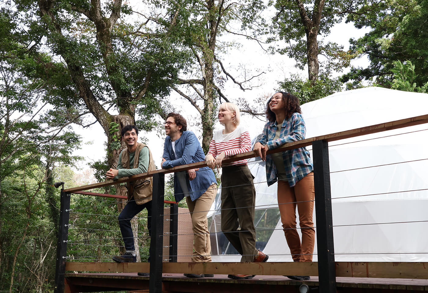 Image of friend taken with the RF 24-50mm f/4.5-6.3 IS STM lens