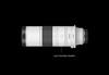 Side profile image of RF 200-800mm f/6.3-9 IS USM telephoto lens