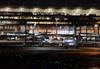 Image of airport taken at night with RF 400mm f/2.8 L IS USM telephoto lens