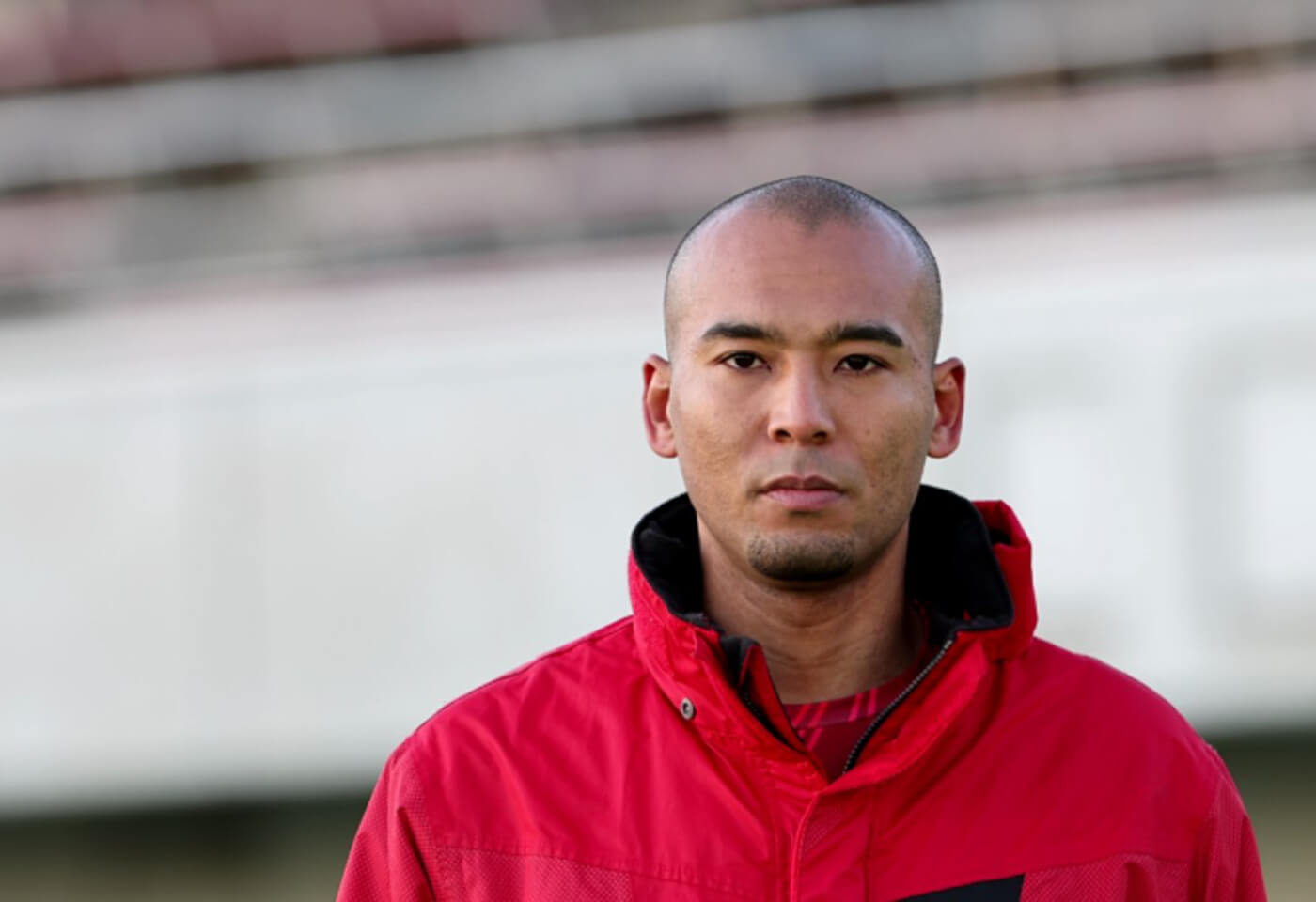 Close up shot of an athlete taken using RF 600mm f/4 L IS USM telephoto lens