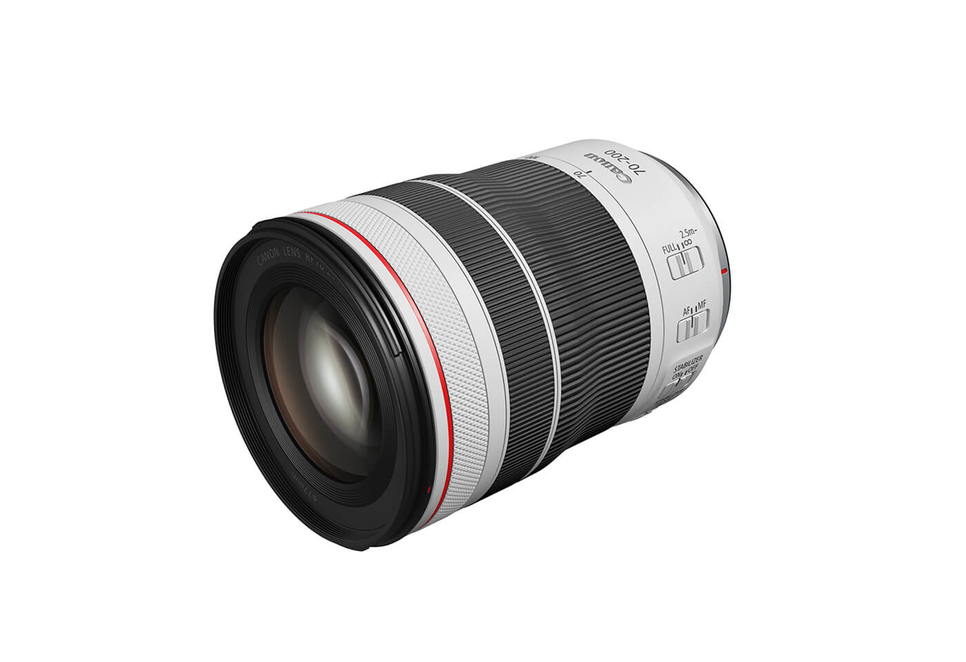 Front profile image of RF 70-200mm f/4 L IS USM telephoto lens