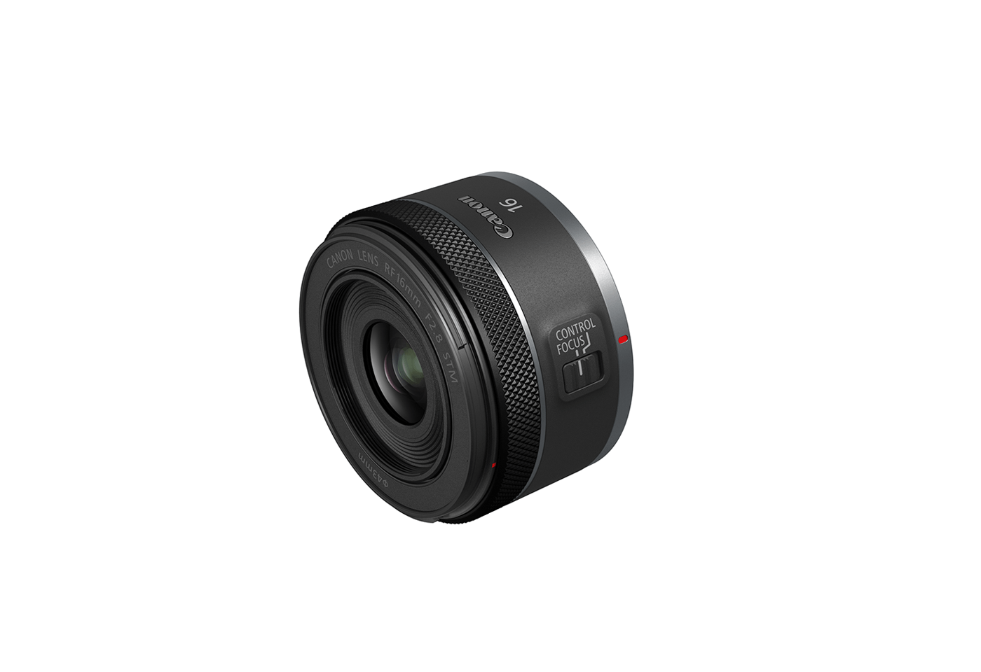 Front profile image of the RF 16mm F2.8 STM wide angle lens