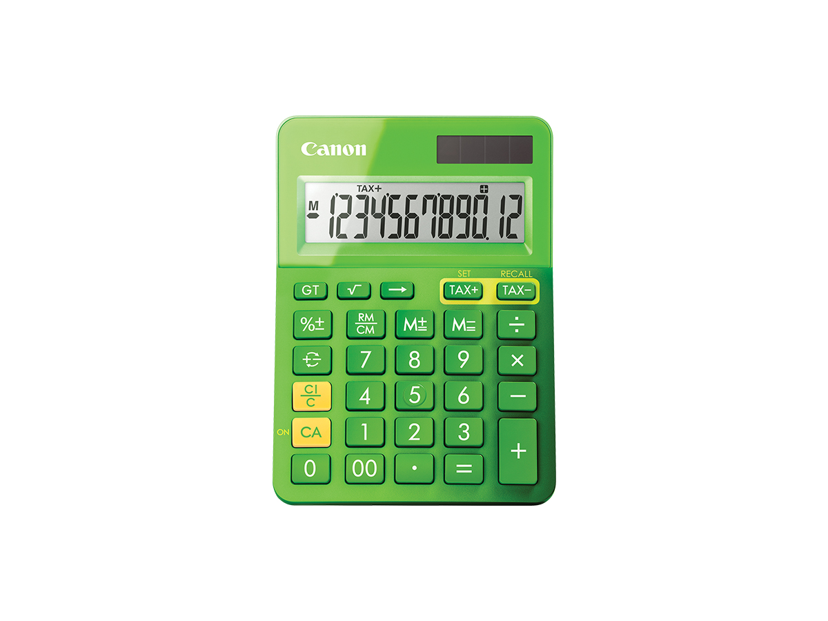 LS-123K calculator green front