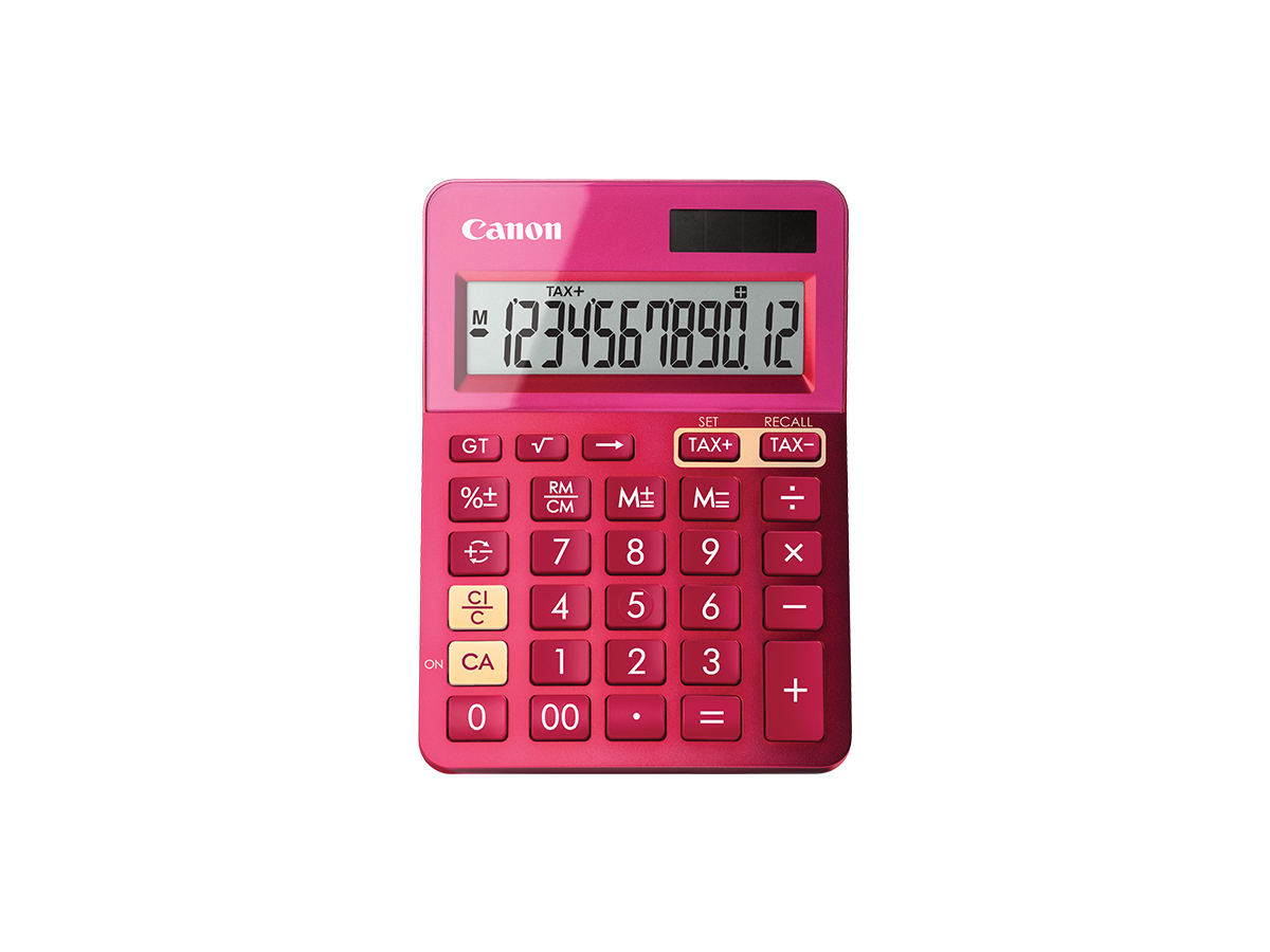 LS-123K calculator pink front