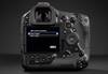 Rear of the EOS R1 camera