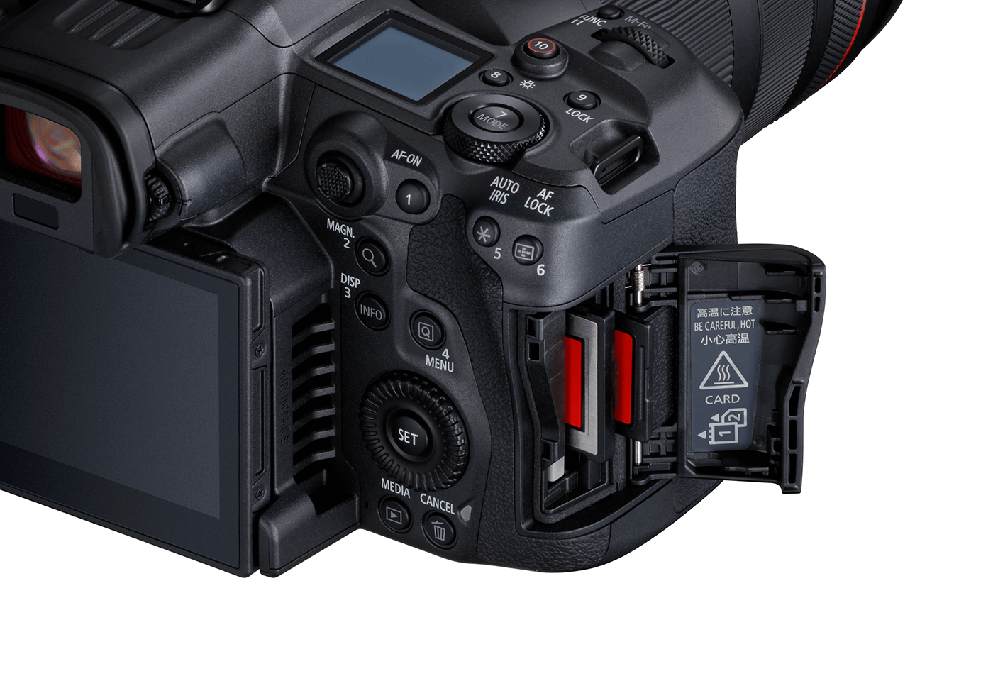 Dual Card Slots For Simultaneous RAW Recording