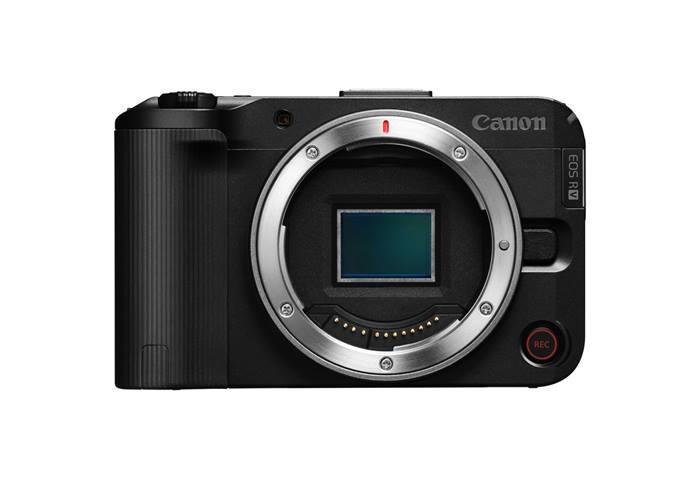 Front profile image of EOS R50 V mirrorless camera