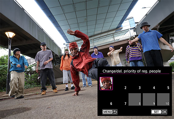 Image of people dancing in the streets wearing colourful outfits