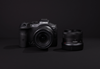 EOS R7 mirrorless camera body and lens